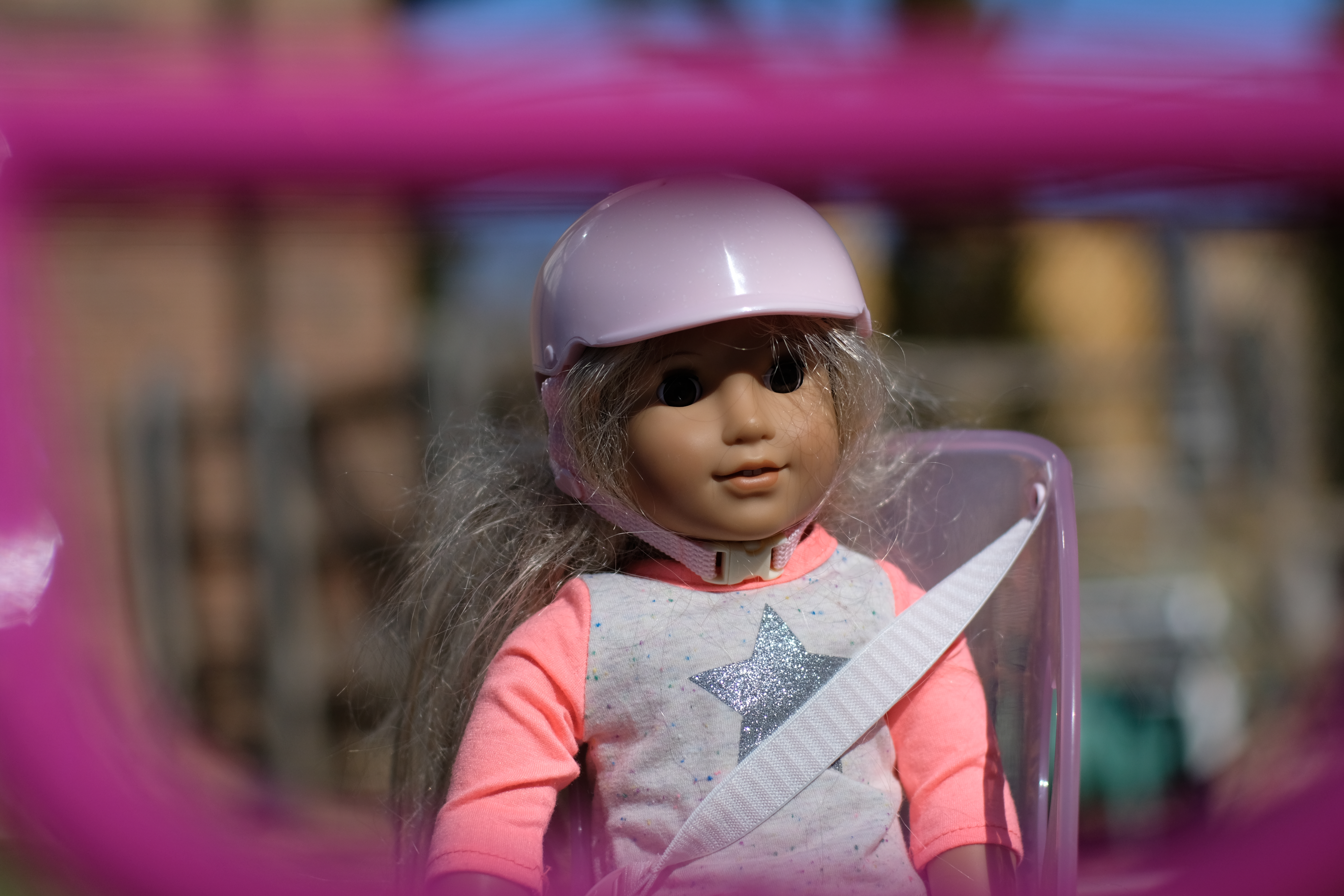 american girl doll bike seat